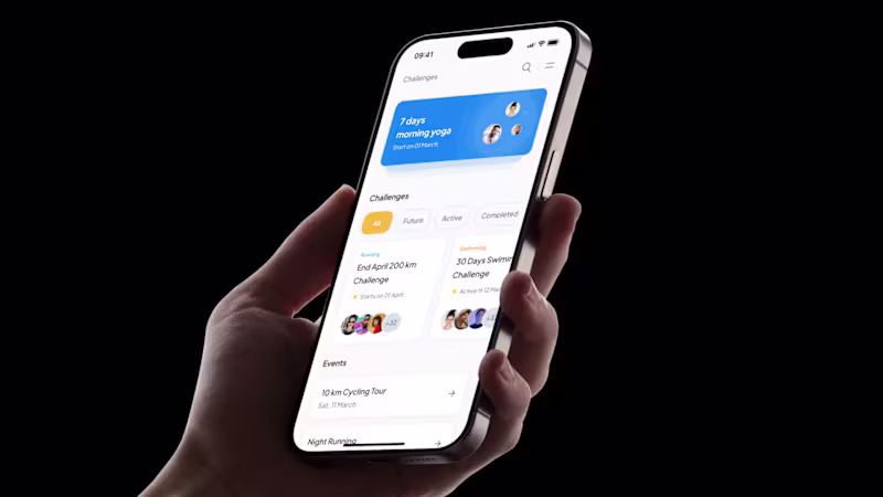 Cover image for Sports & Fitness Tracking App Design
