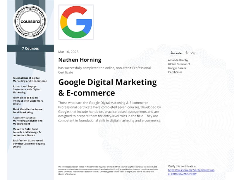 Cover image for Certifications