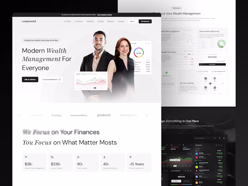 Cover image for Compound - Website Redesign