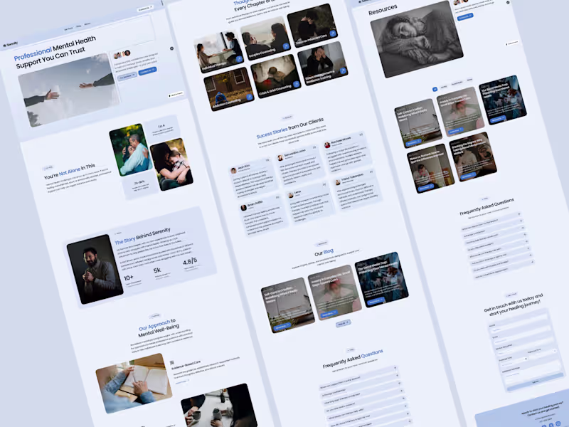 Cover image for Mental Health Professional Website with Booking Integration ...