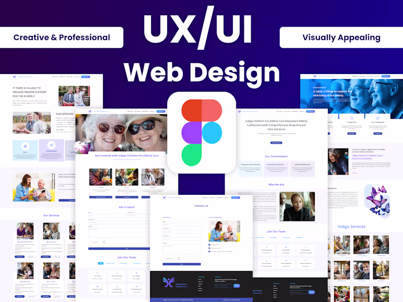Cover image for I will design and redesign website UX/UI in figma