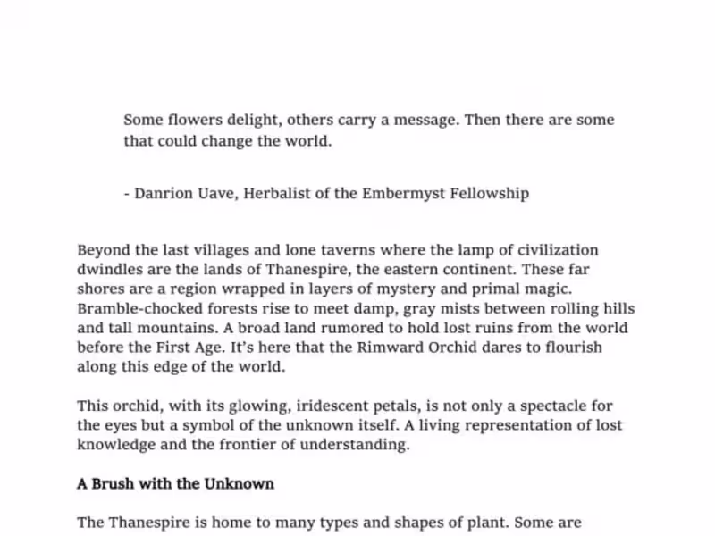 Cover image for Story Consultation and Worldbuilding