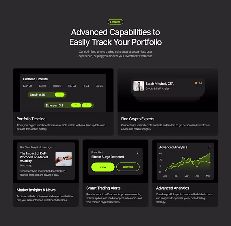 Cover image for Crypto Platform Case Study
Just completed