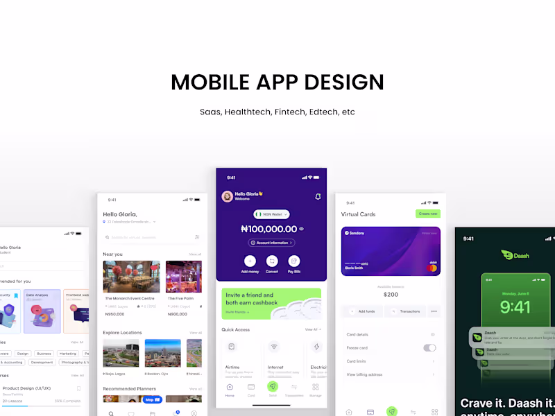 Cover image for Mobile App Design