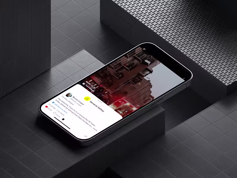 Cover image for Cued – Rethinking Local Safety Through Human-Centered Design