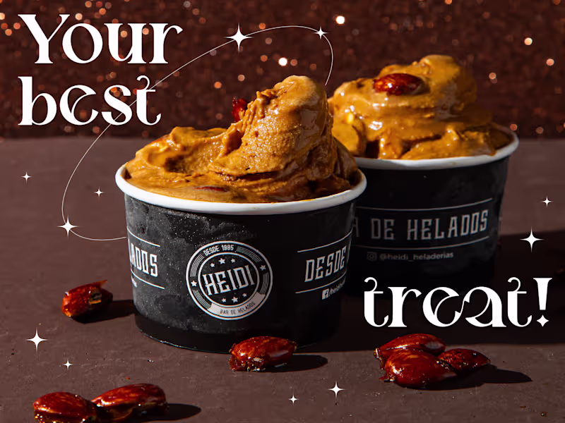 Cover image for Heidi Ice Cream Parlor: Rebranding & Retail Transformation