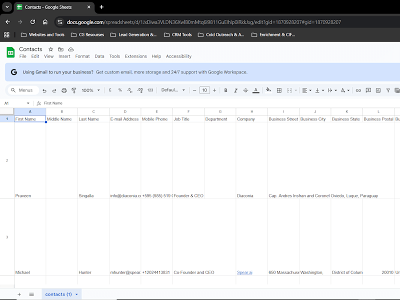 Cover image for Custom Decision Maker Contacts with V-Card Integration