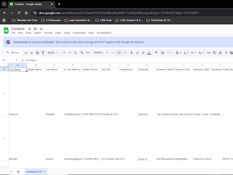 Cover image for Custom Decision Maker Contacts with V-Card Integration