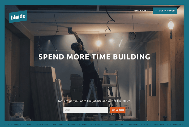 Cover image for Blaide - Website