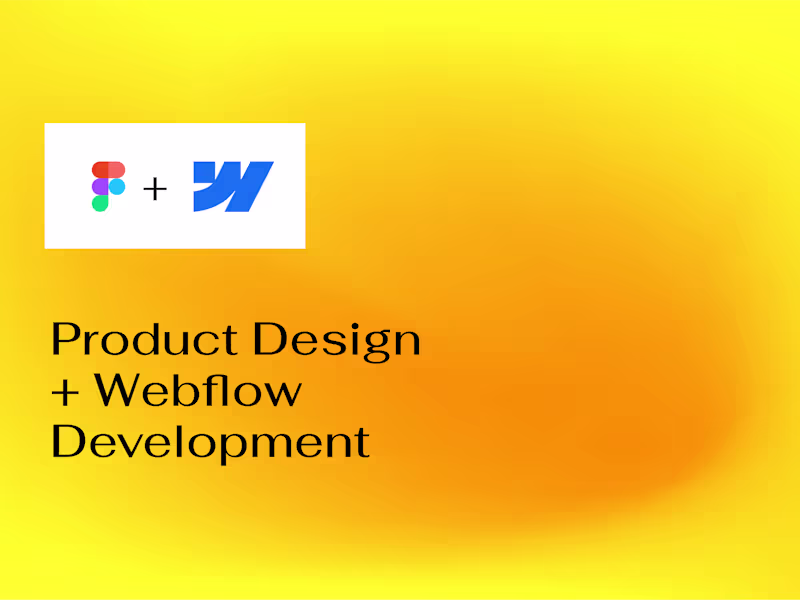 Cover image for Webflow Landing Page Website Design & Development