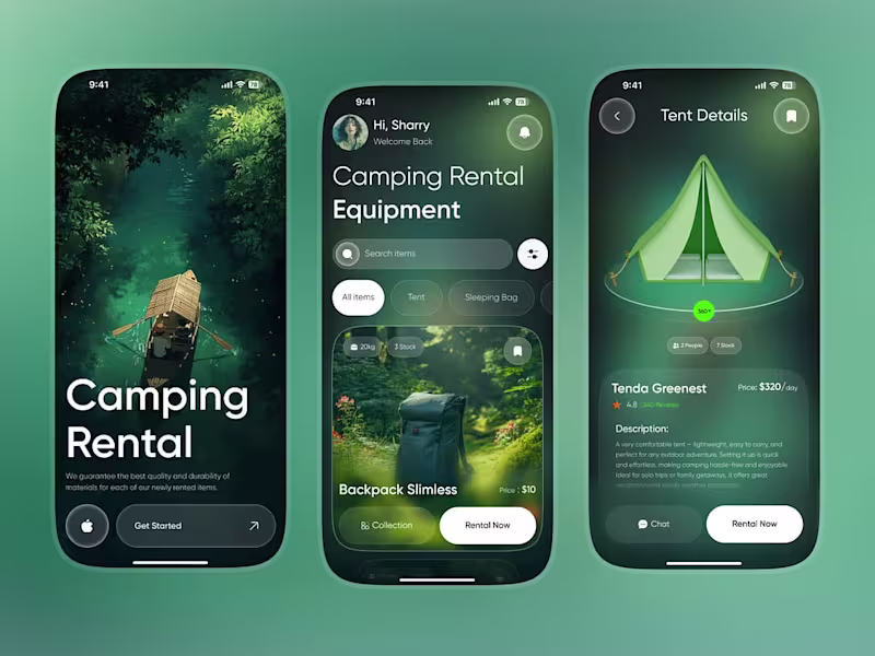 Cover image for 🚀 Just wrapped up my latest FlutterFlow project🌲 — a Campi...