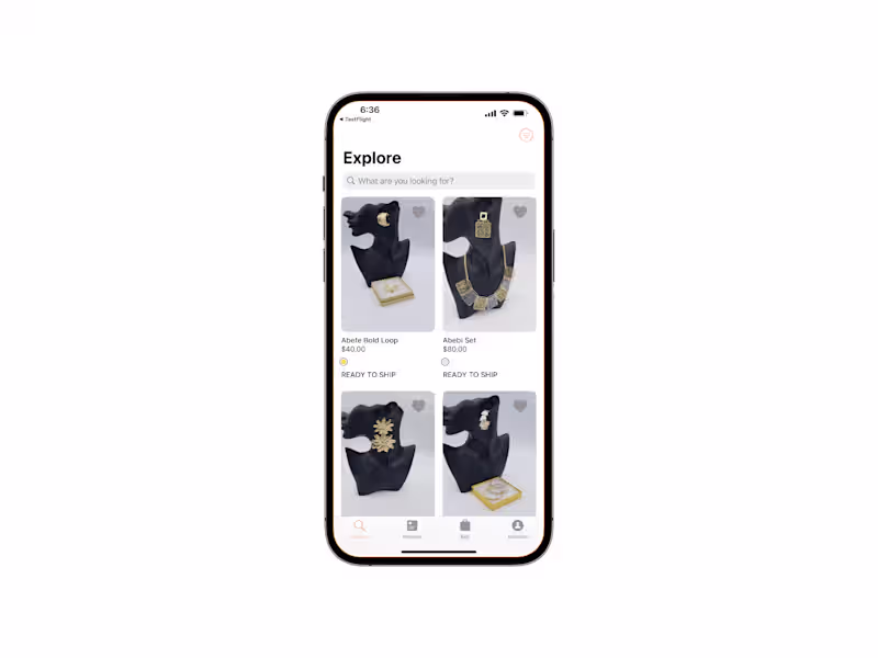 Cover image for Prettycharm iOS Jewelry Shopping App