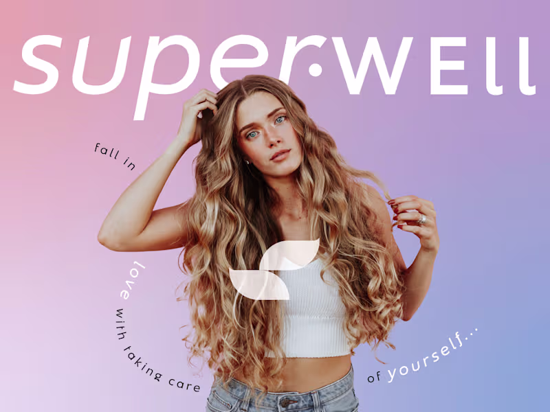 Cover image for SUPERWELL - Supplement Visual Identity