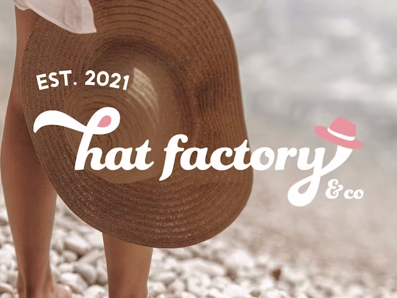 Cover image for The Hat Factory Brand Identity Design