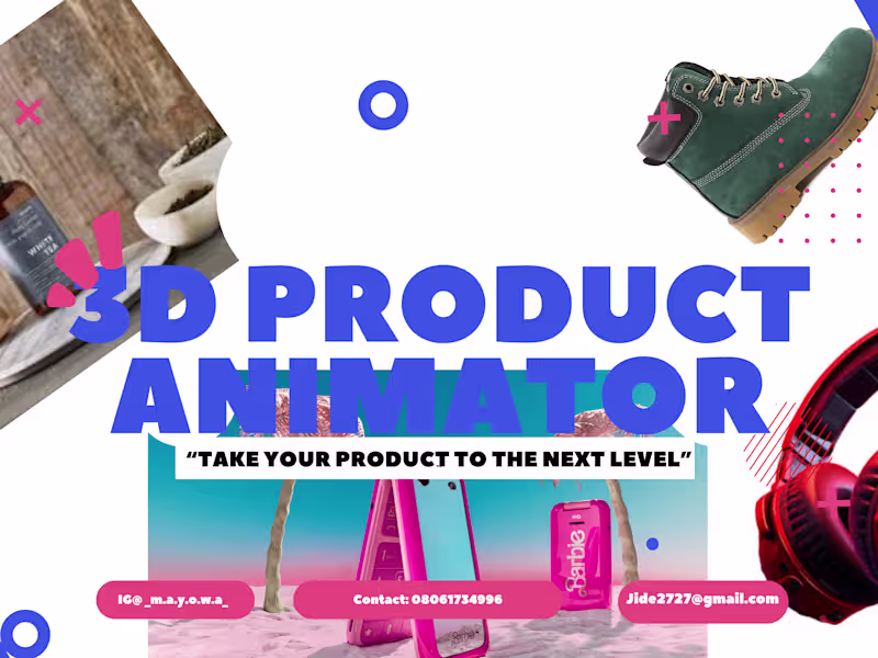 Cover image for I create one of the best 3d motion designs 