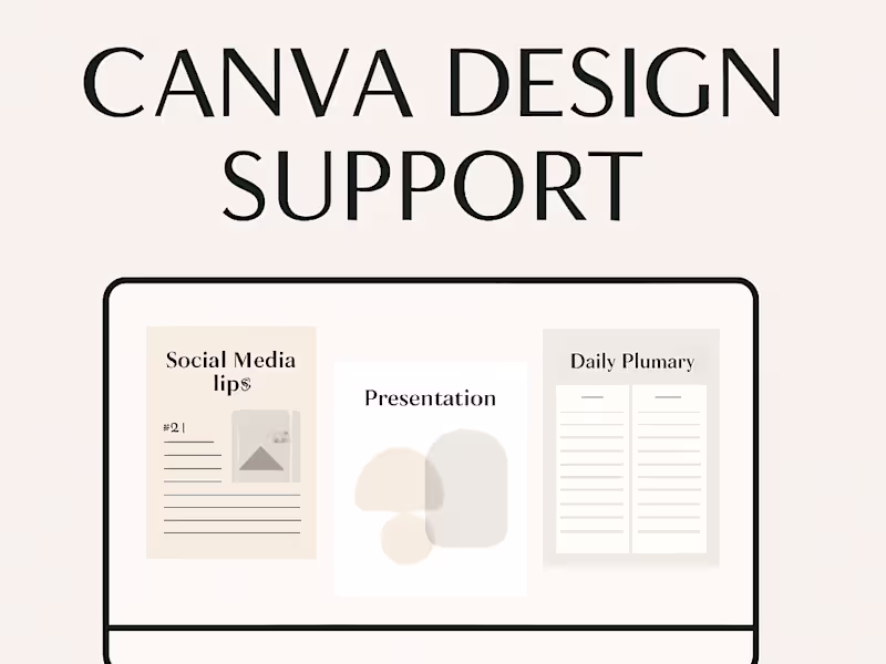 Cover image for Custom Canva Templates & Visuals for Your Business