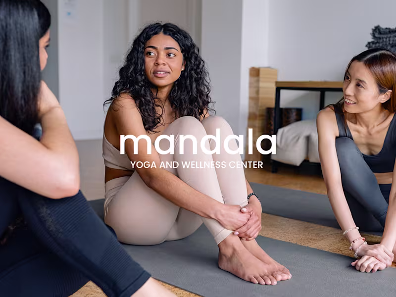 Cover image for Brand Refresh: Mandala Yoga and Wellness Center on Behance