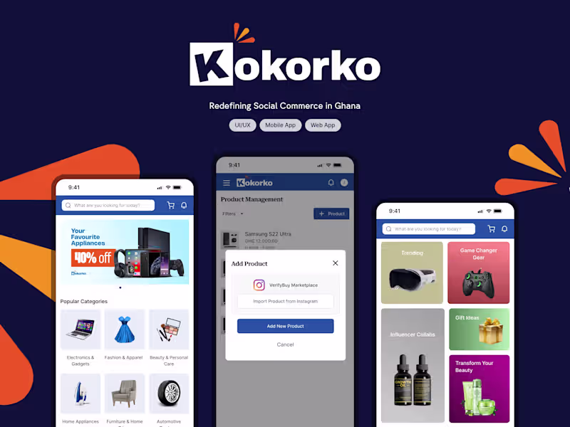 Cover image for Kokorko: Redefining Social Commerce in Ghana