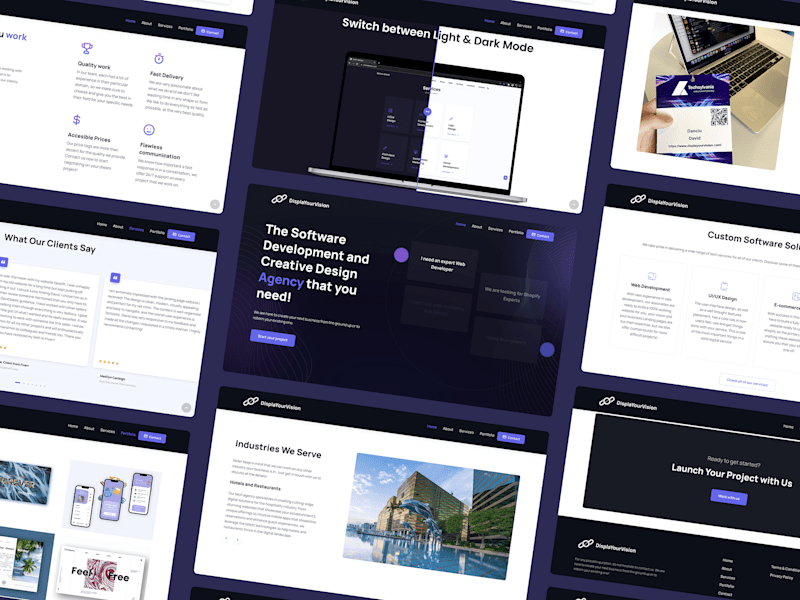 Cover image for Website Development in HTML, CSS and JS for your business 🧑‍💻