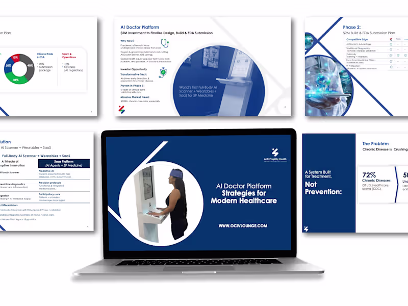 Cover image for Investor-Ready Decks & Marketing Materials