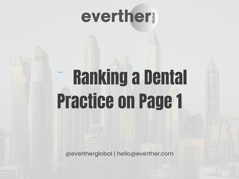 Cover image for SEO Overhaul for U.S. Dental Clinic