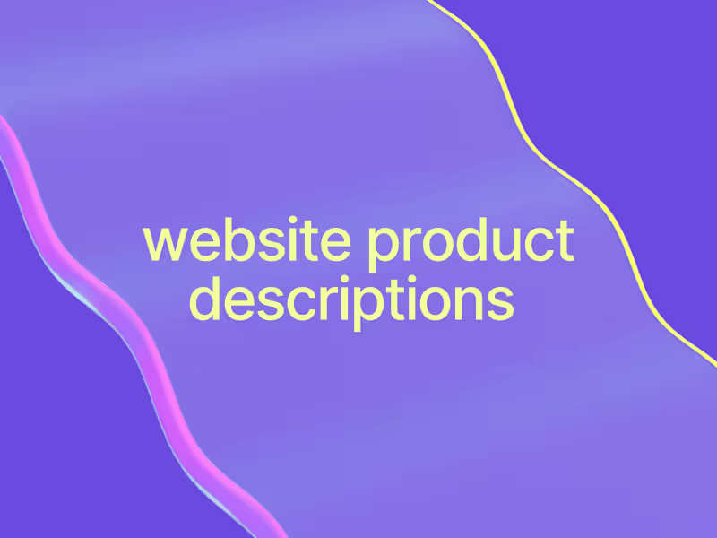 Cover image for Copywriting product descriptions for beauty trade website 