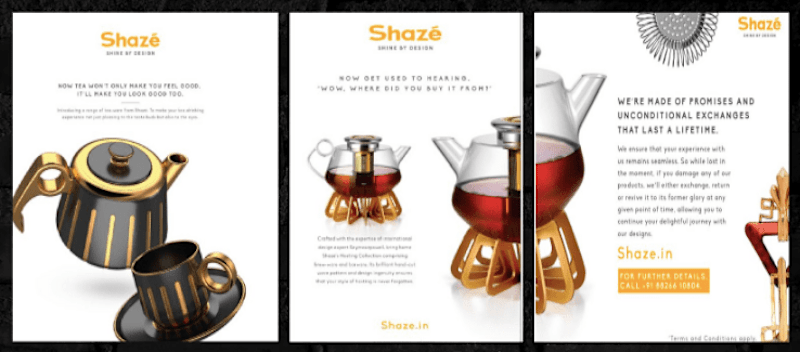 Cover image for  Print Ads For Shazè