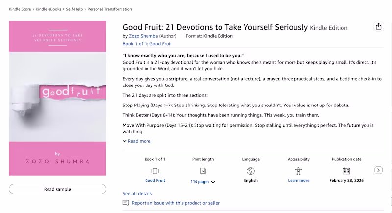 Cover image for From Viral Video to Published Product: Building Good Fruit