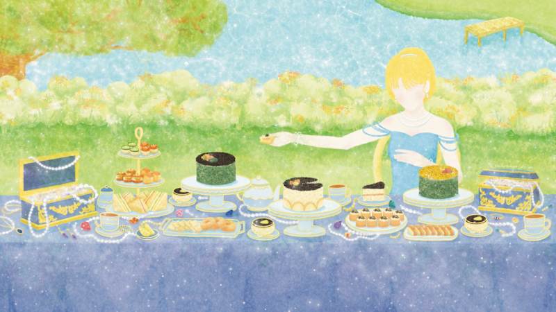 Cover image for Mrs. Caviar’s Tea Party Illustration