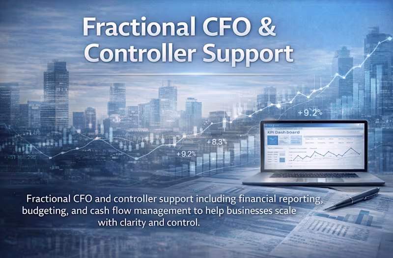 Cover image for Fractional CFO & Controller Support