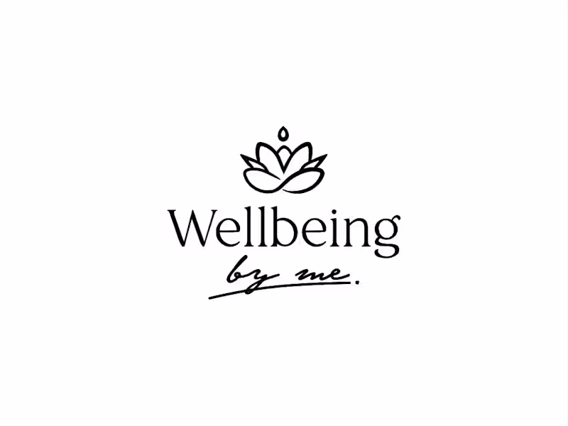 Cover image for Wellbeing by me | Online Wellness Community Visual Identity