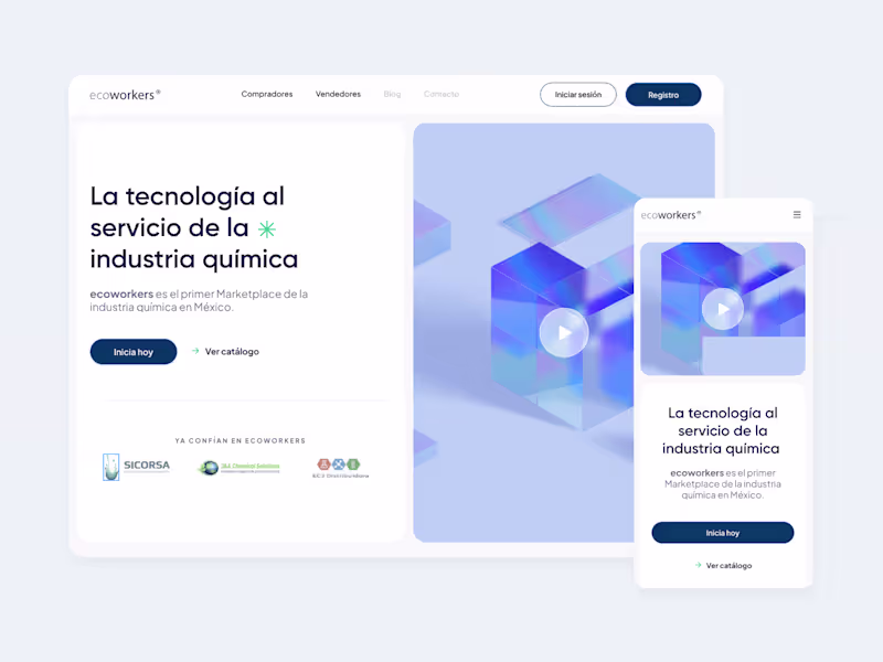 Cover image for SaaS B2B - Website Redesign