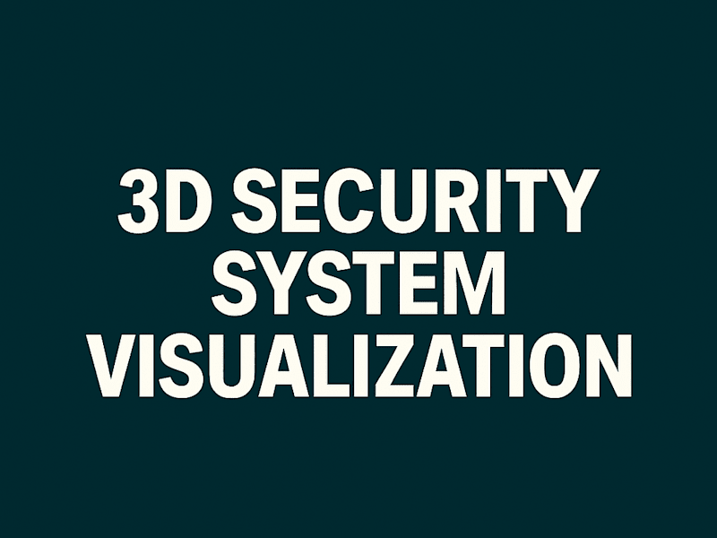 Cover image for 3D Security System Visualization