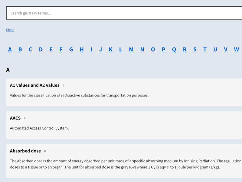 Cover image for Glossary app for a Thinkific site