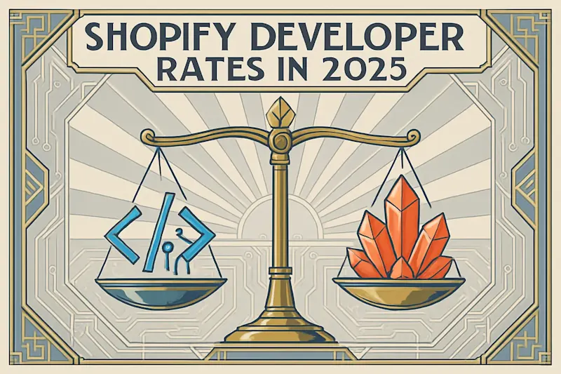 Cover image for Shopify Developer Rates in 2025: How Much Does It Cost to Hire an Expert?