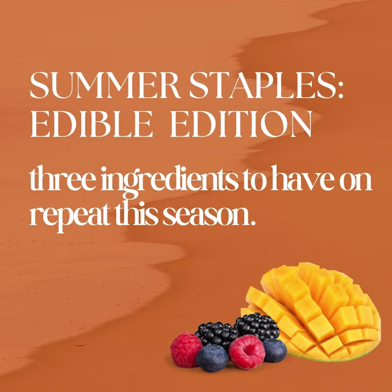 Cover image for Blog Post - Summer Staples: Food Edition