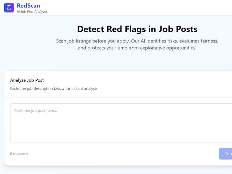 Cover image for Ai Job Post Analyzer