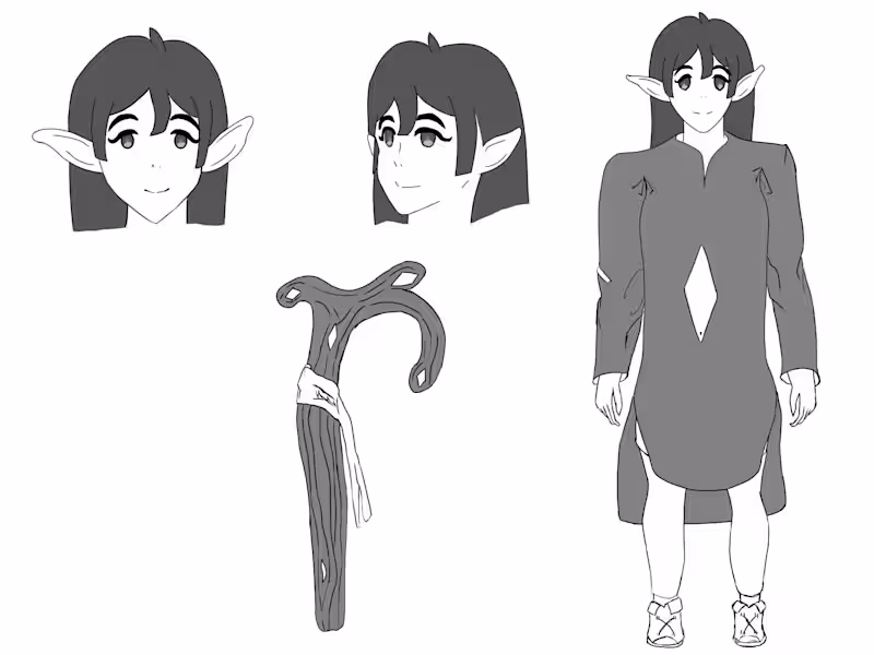 Cover image for Fantasy Character Concept Art