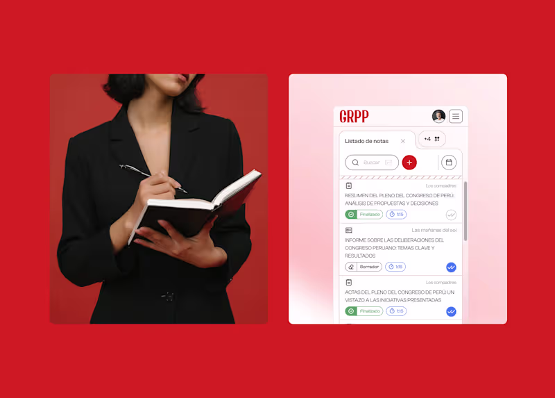 Cover image for GRPP Platform | CMS | SaaS | Website | UI - UX