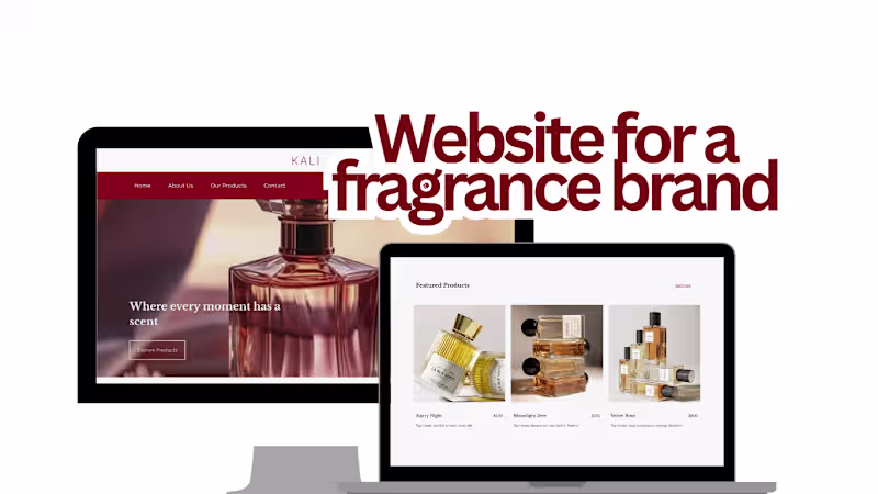 Cover image for Kali Scents - Perfume Brand