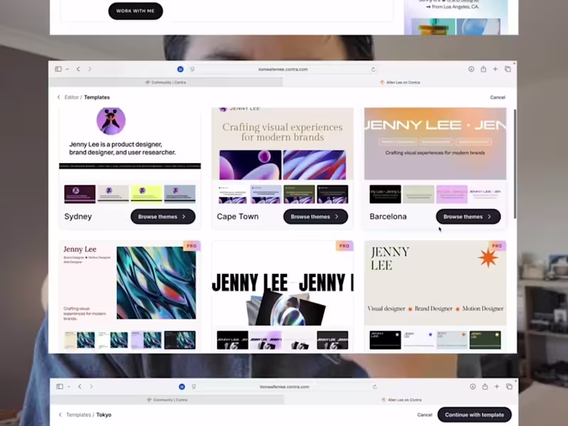 Cover image for Contra | UGC spec work
