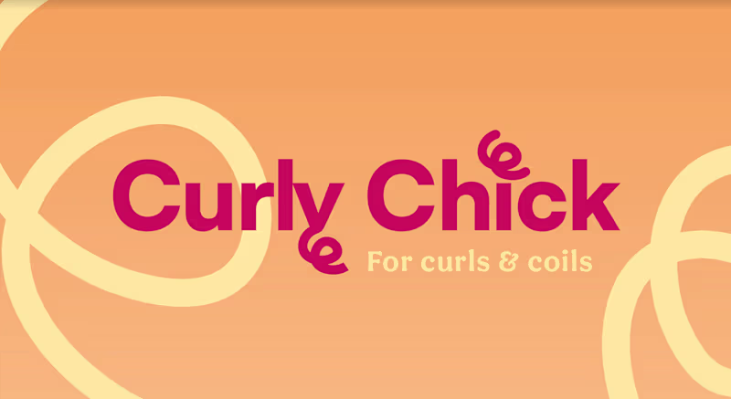 Cover image for Curly Chick on Behance