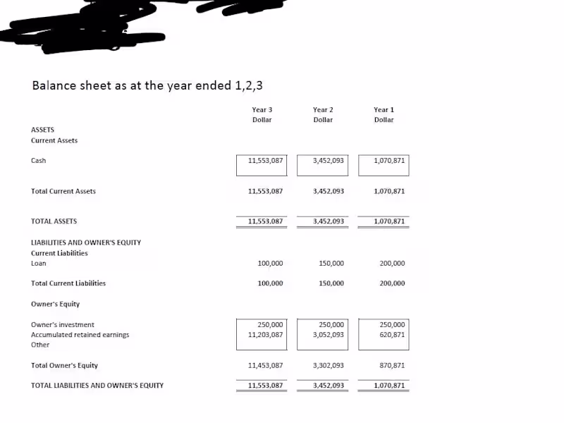 Cover image for Financial Projection