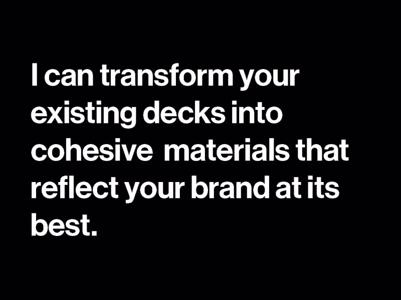 Cover image for Deck Refresh & Refinement