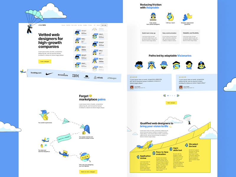 Cover image for Web Design & Custom Graphics, Illustrations, Creative Agency