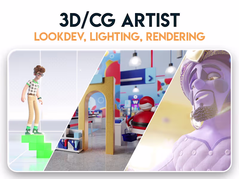 Cover image for 3D Generalist (Lighting & Lookdev)