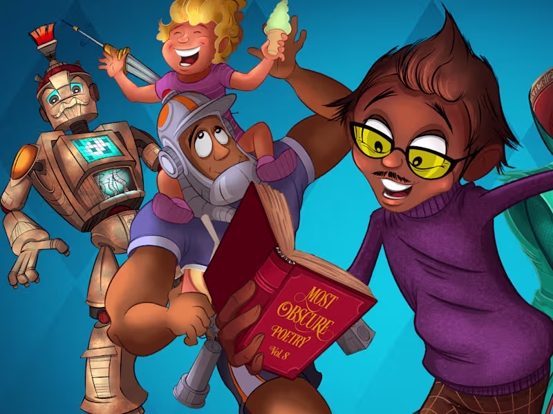 Cover image for 2D Character Design & Animation