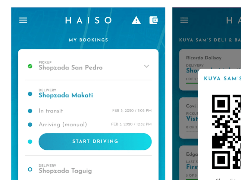 Cover image for HAISO | Logistics App