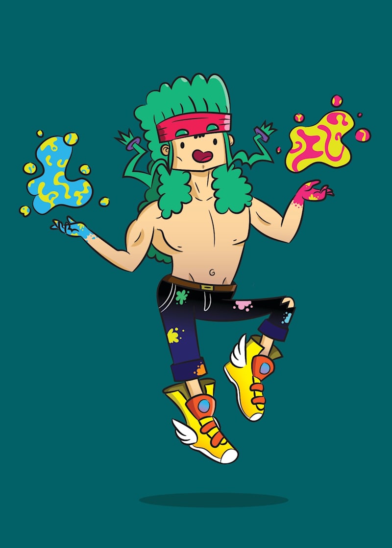 Cover image for Artstar! Game character - The Master Painter