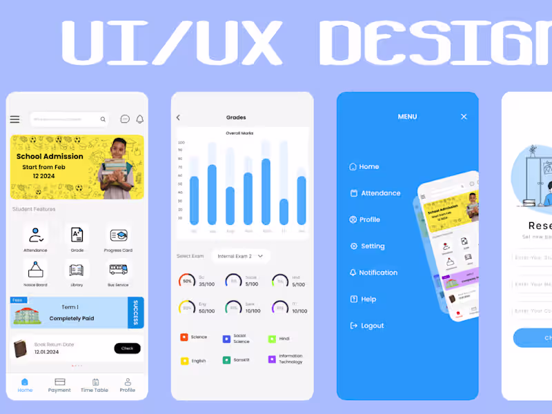 Cover image for Education App Design